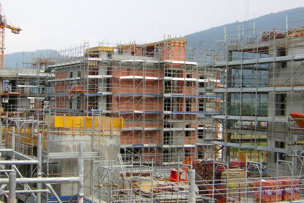 Edificio in costruzione