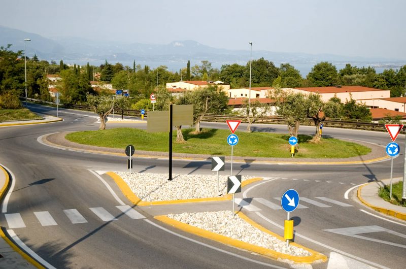 Riqualificazione assetto viario, formazione di rotatorie - Padenghe sul Garda