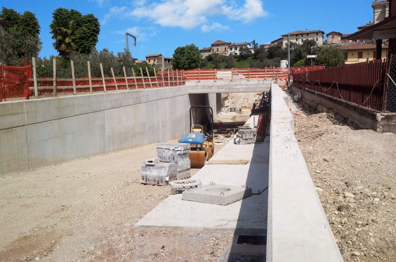 Realizzazione sottopasso sulla SS572 - Raffa di Puegnago del Garda